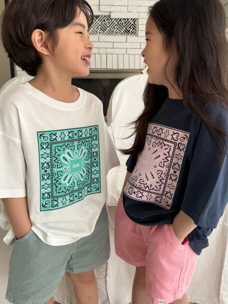 Our - Korean Children Fashion - #stylishchildhood - Paisley Tee - 8