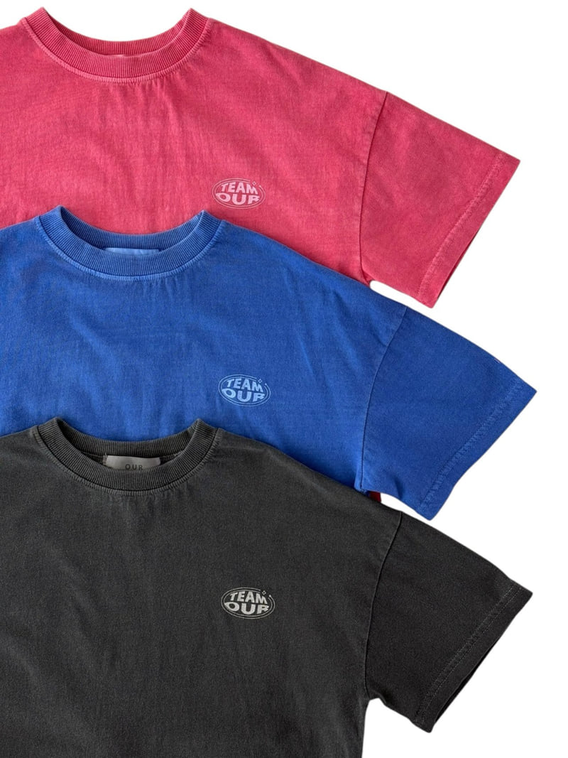 Our - Korean Children Fashion - #todddlerfashion - Team Our Tee - 3