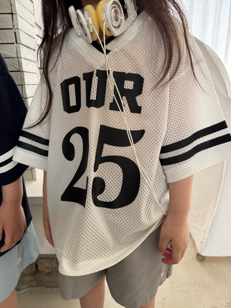 Our - Korean Children Fashion - #todddlerfashion - Flow Mesh Tee - 8