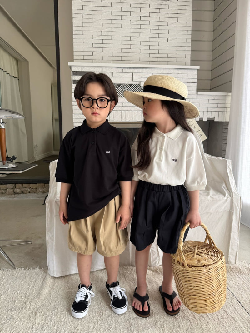 Our - Korean Children Fashion - #todddlerfashion - Cotton PK Tee - 7