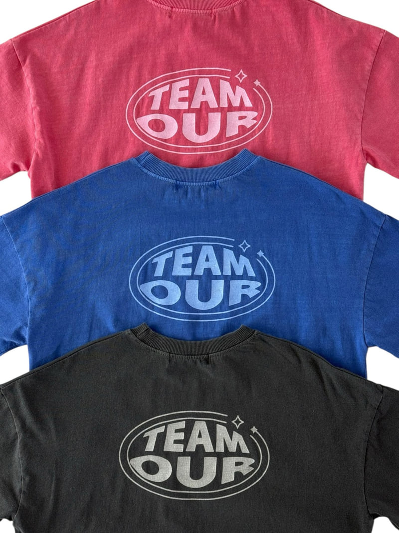 Our - Korean Children Fashion - #todddlerfashion - Team Our Tee - 4