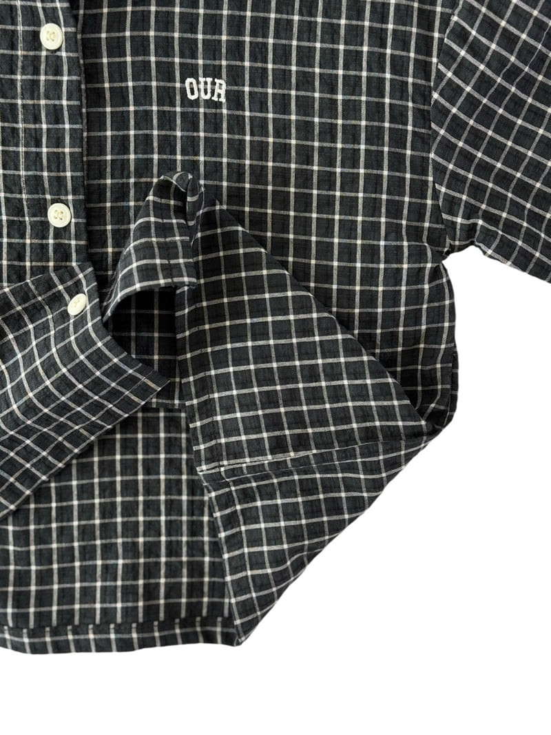 Our - Korean Children Fashion - #toddlerclothing - Breeze Check Shirt - 3