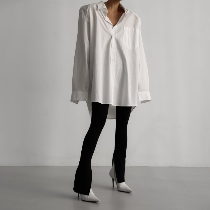 Paper Moon - Korean Women Fashion - #momslook - Cut Out Slit Detail Flare Pants - 2