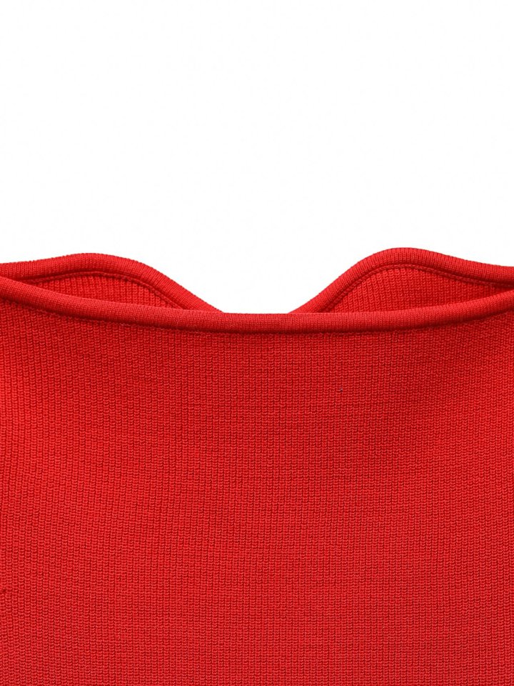 Paper Moon - Korean Women Fashion - #momslook - Volume Bust Tube Knit Top - 11