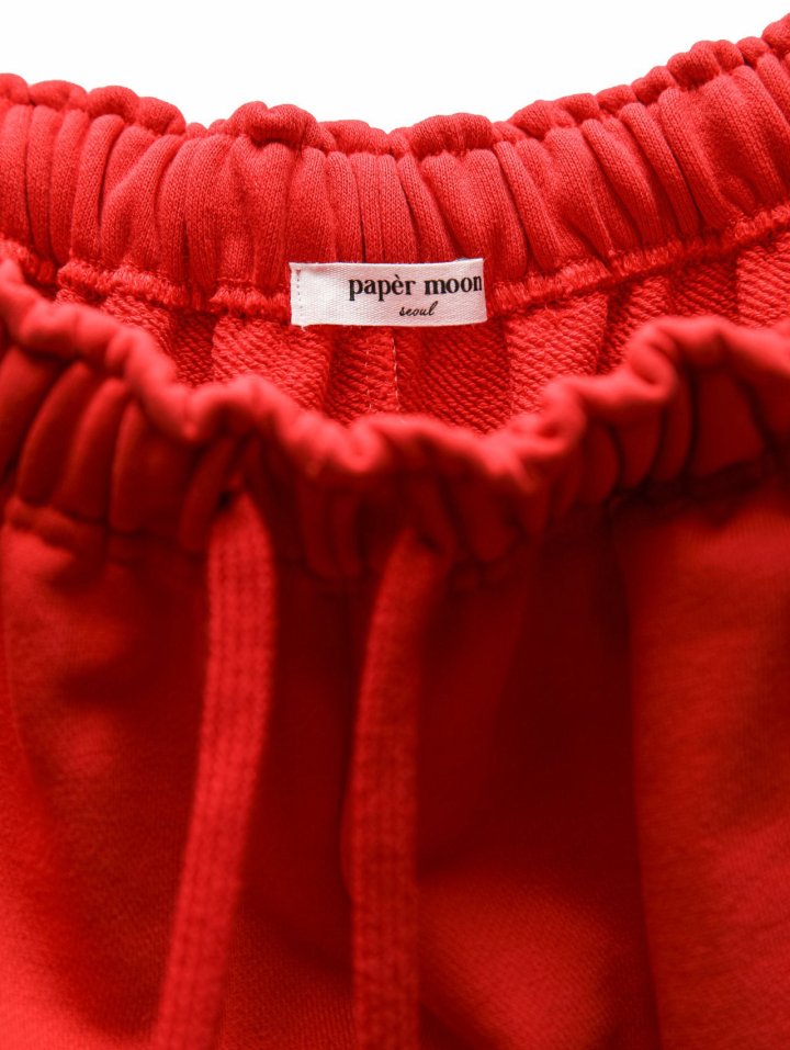 Paper Moon - Korean Women Fashion - #momslook - Maxi Wide Detail Sweat Trousers - 10