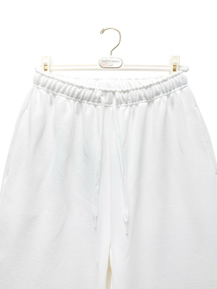 Paper Moon - Korean Women Fashion - #momslook - Maxi Wide Detail Sweat Trousers - 8