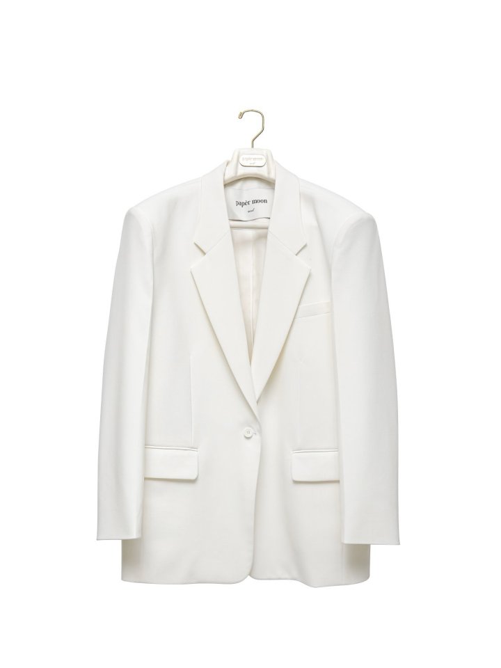 Paper Moon - Korean Women Fashion - #momslook - Classic Oversized Maxi Length Blazer - 8