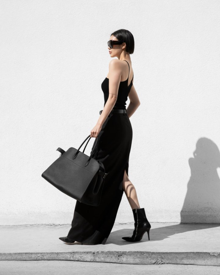 Paper Moon - Korean Women Fashion - #momslook - Tailored Back Slit Maxi Skirt - 5