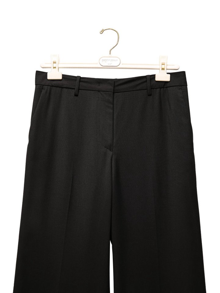 Paper Moon - Korean Women Fashion - #shopsmall - Classic Low Rise Pintuck Slacks - 9