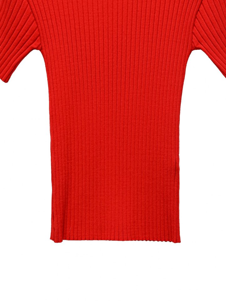 Paper Moon - Korean Women Fashion - #thatsdarling - Classic Ribbed Half Turtleneck Knit Top - 7