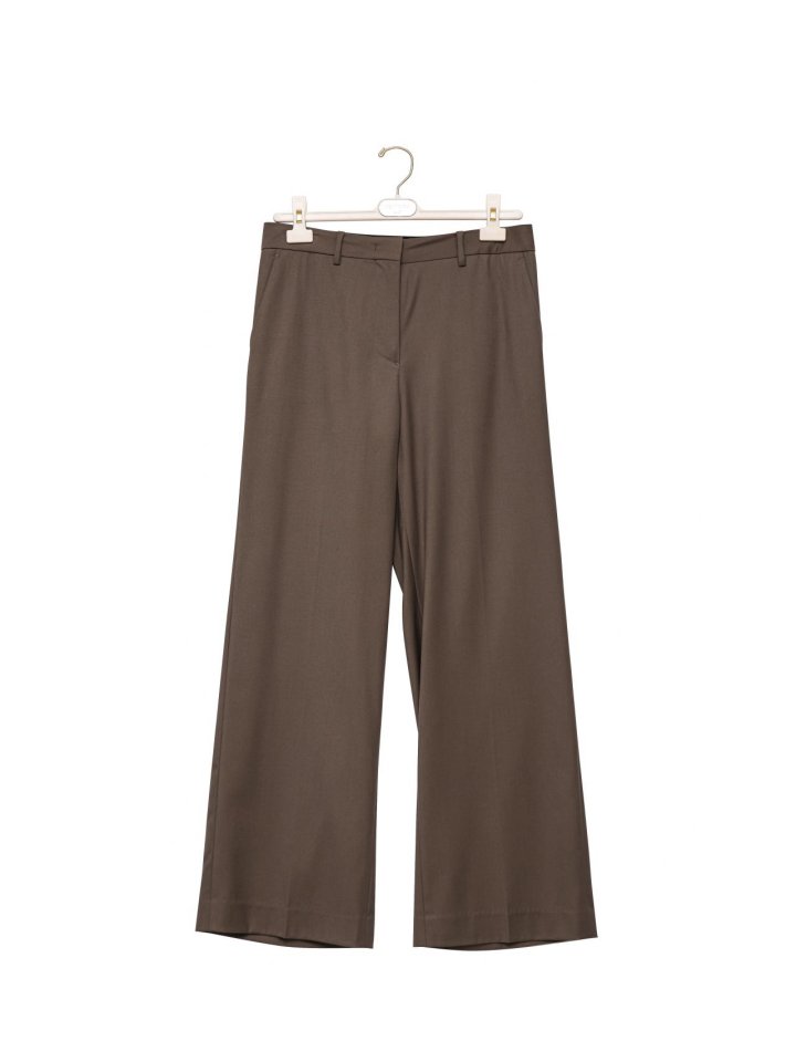 Paper Moon - Korean Women Fashion - #thatsdarling - Classic Low Rise Pintuck Slacks - 9