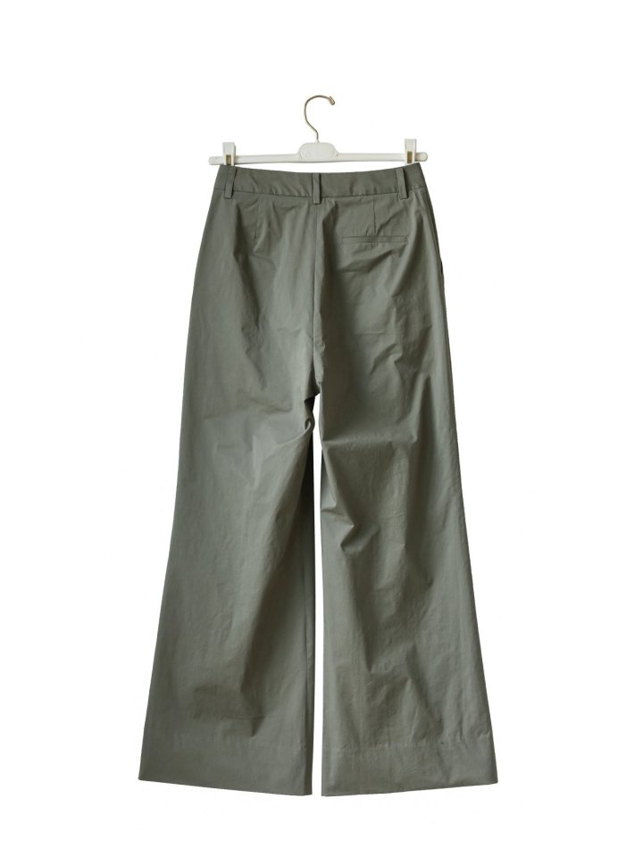 Paper Moon - Korean Women Fashion - #thatsdarling - Cotton Two Pintuck Wide Trousers - 8