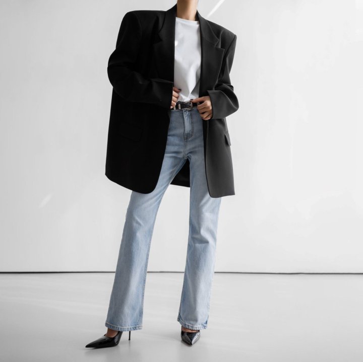 Paper Moon - Korean Women Fashion - #thelittlethings - Classic Oversized Maxi Length Blazer - 2