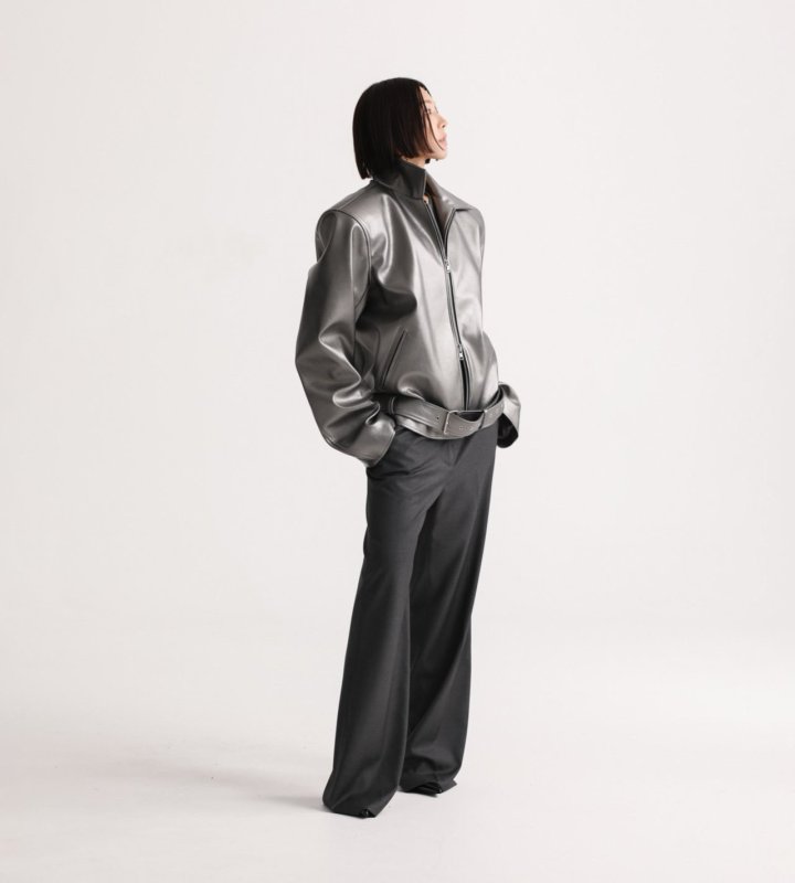Paper Moon - Korean Women Fashion - #vintageinspired - Classic Low Rise Pintuck Slacks - 5