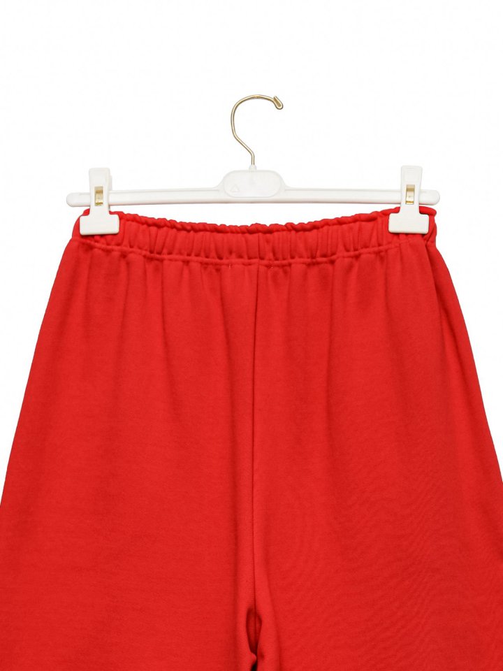 Paper Moon - Korean Women Fashion - #womensfashion - Maxi Wide Detail Sweat Trousers - 11