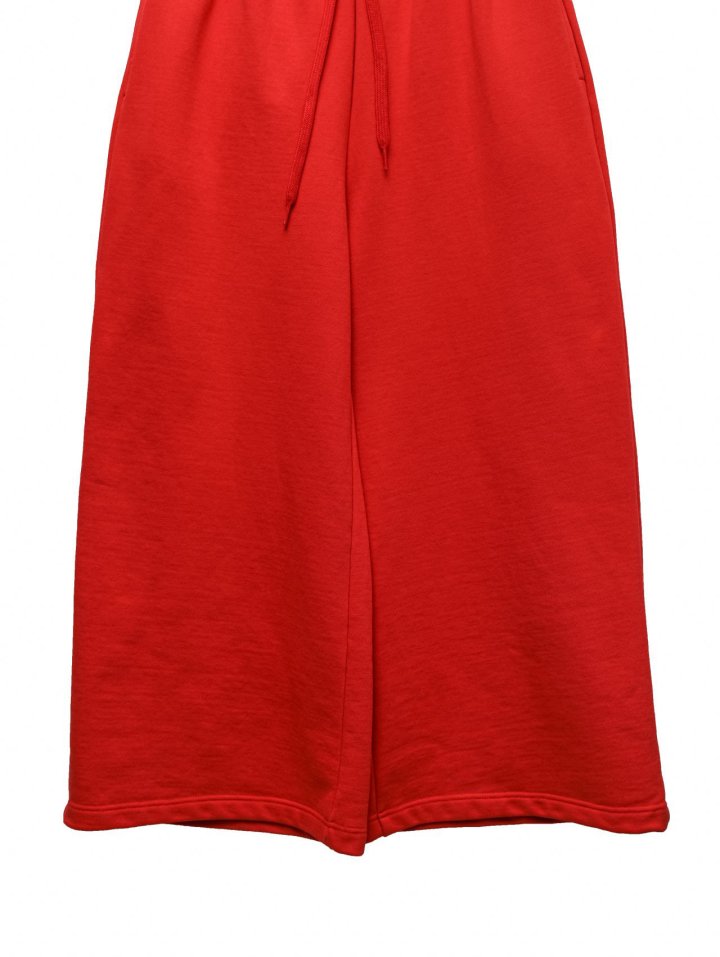 Paper Moon - Korean Women Fashion - #womensfashion - Maxi Wide Detail Sweat Trousers - 9