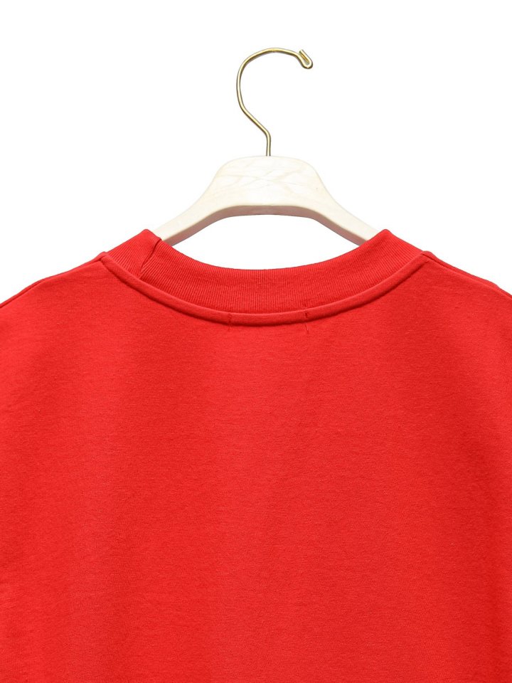 Paper Moon - Korean Women Fashion - #womensfashion - Rolled Up Sleeve Detail Sweat Tee - 11