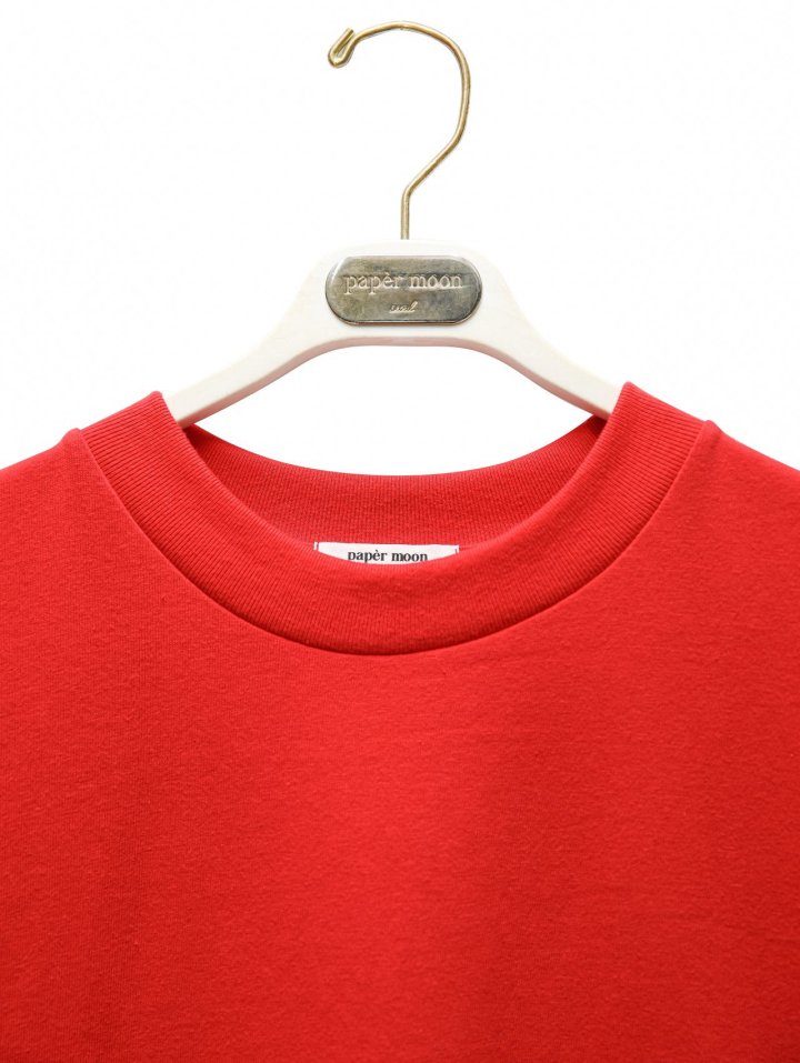 Paper Moon - Korean Women Fashion - #womensfashion - Rolled Up Sleeve Detail Sweat Tee - 7