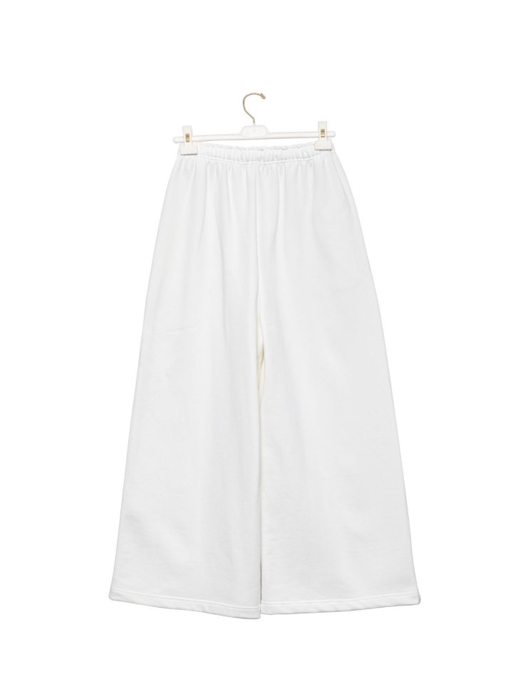 Paper Moon - Korean Women Fashion - #womensfashion - Maxi Wide Detail Sweat Trousers - 7