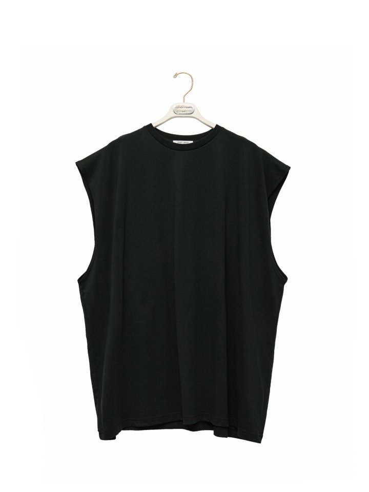 Paper Moon - Korean Women Fashion - #womensfashion - Premium Cotton Oversized Sleeveless Long Tee - 7