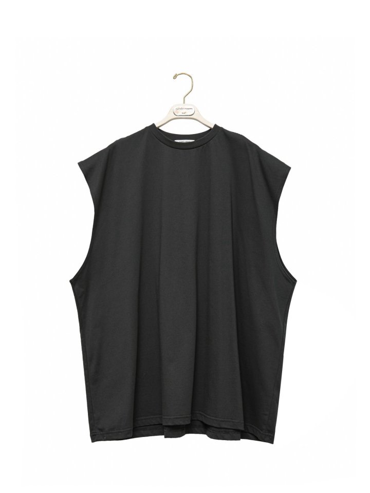 Paper Moon - Korean Women Fashion - #womensfashion - Premium Cotton Oversized Sleeveless Long Tee - 7