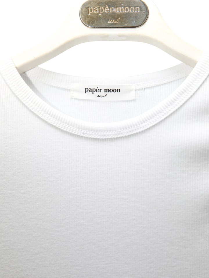 Paper Moon - Korean Women Fashion - #womensfashion - Straight Fit Crewneck Crop Sleeveless Top - 6