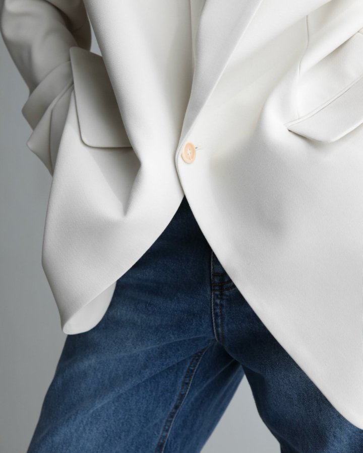 Paper Moon - Korean Women Fashion - #womensfashion - Classic Oversized Maxi Length Blazer - 7