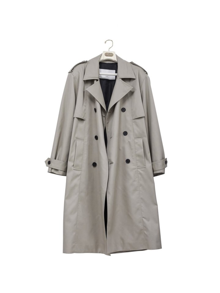 Paper Moon - Korean Women Fashion - #womensfashion - Padded Double Breasted Trench Coat - 9