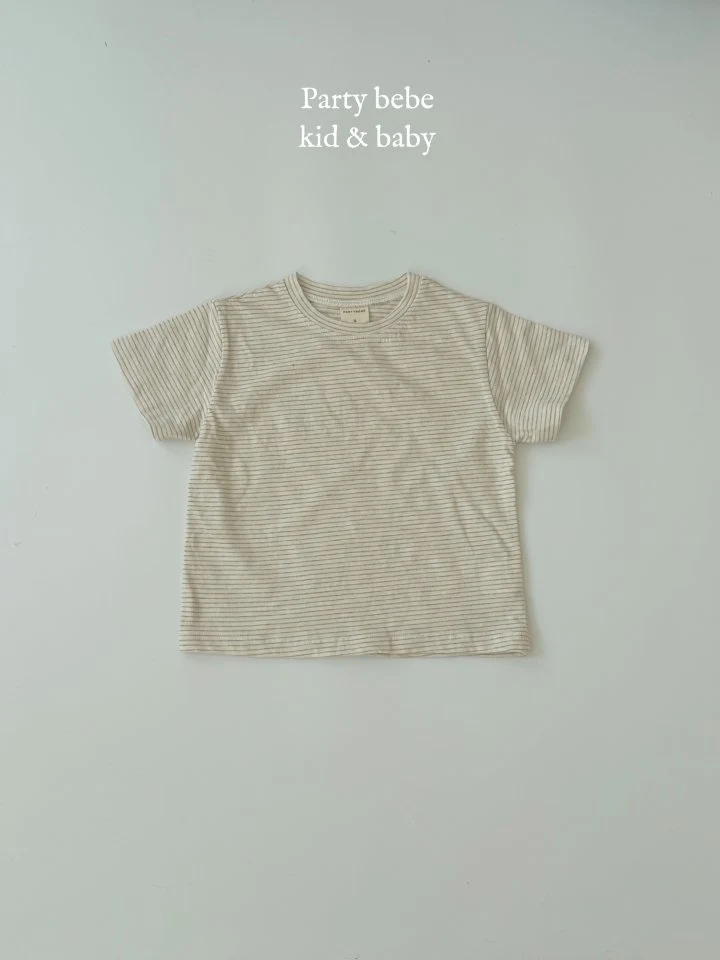 Party Kids - Korean Baby Fashion - #babyboutique - Bebe Tee - 4