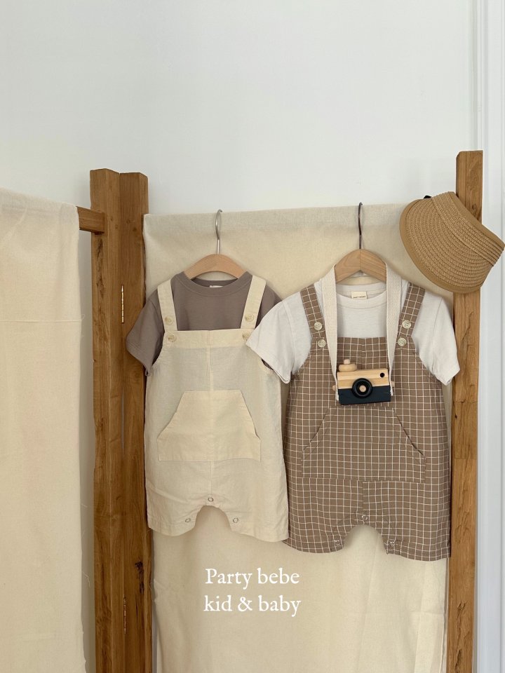 Party Kids - Korean Baby Fashion - #babyboutique - Bono Overalls - 2