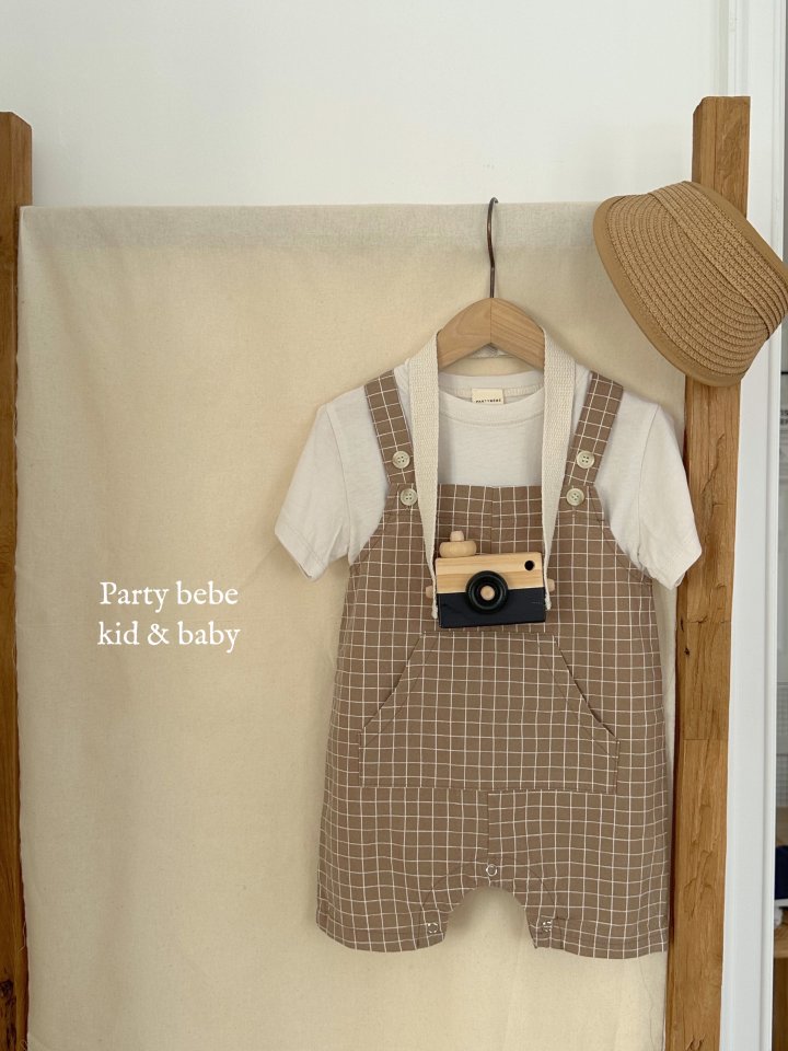 Party Kids - Korean Baby Fashion - #babyboutique - Bono Overalls - 3