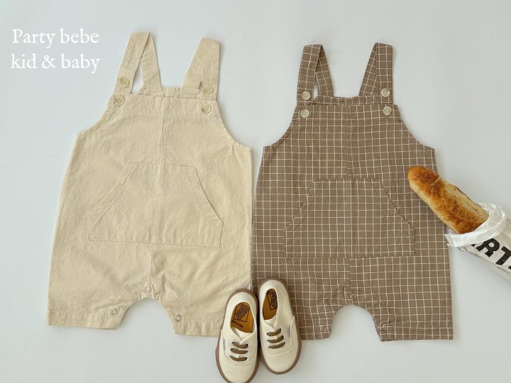 Party Kids - Korean Baby Fashion - #babyclothing - Bono Overalls - 5