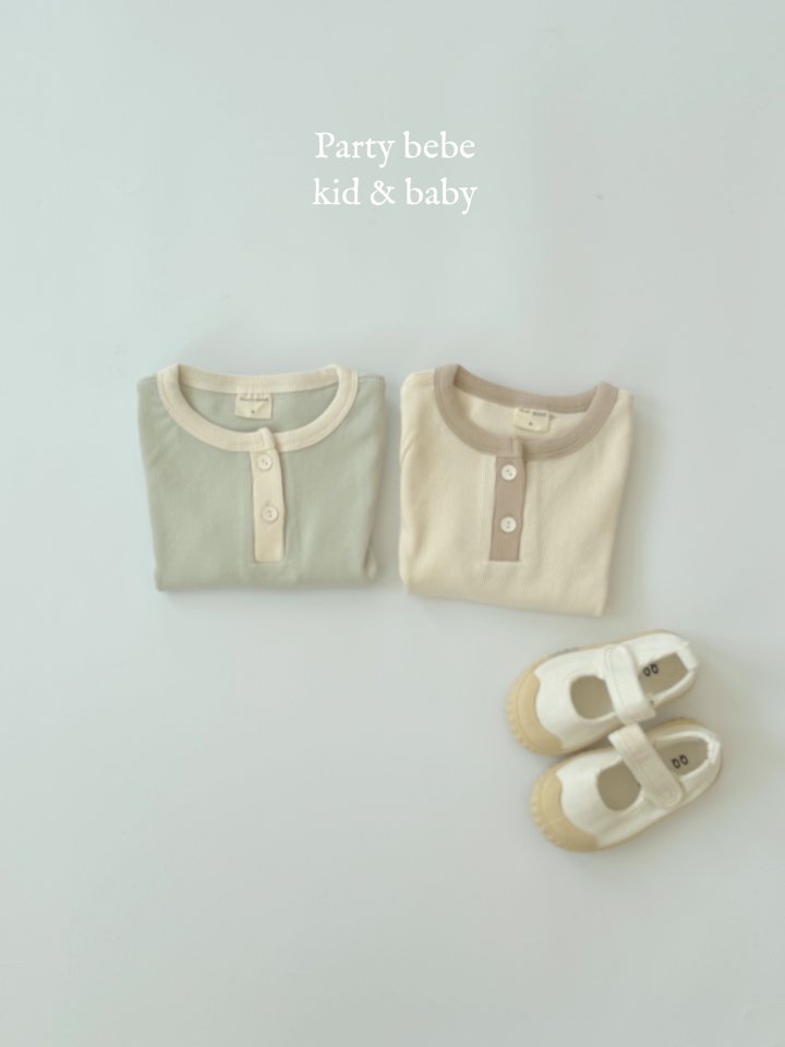 Party Kids - Korean Baby Fashion - #babyclothing - Els Tee - 3