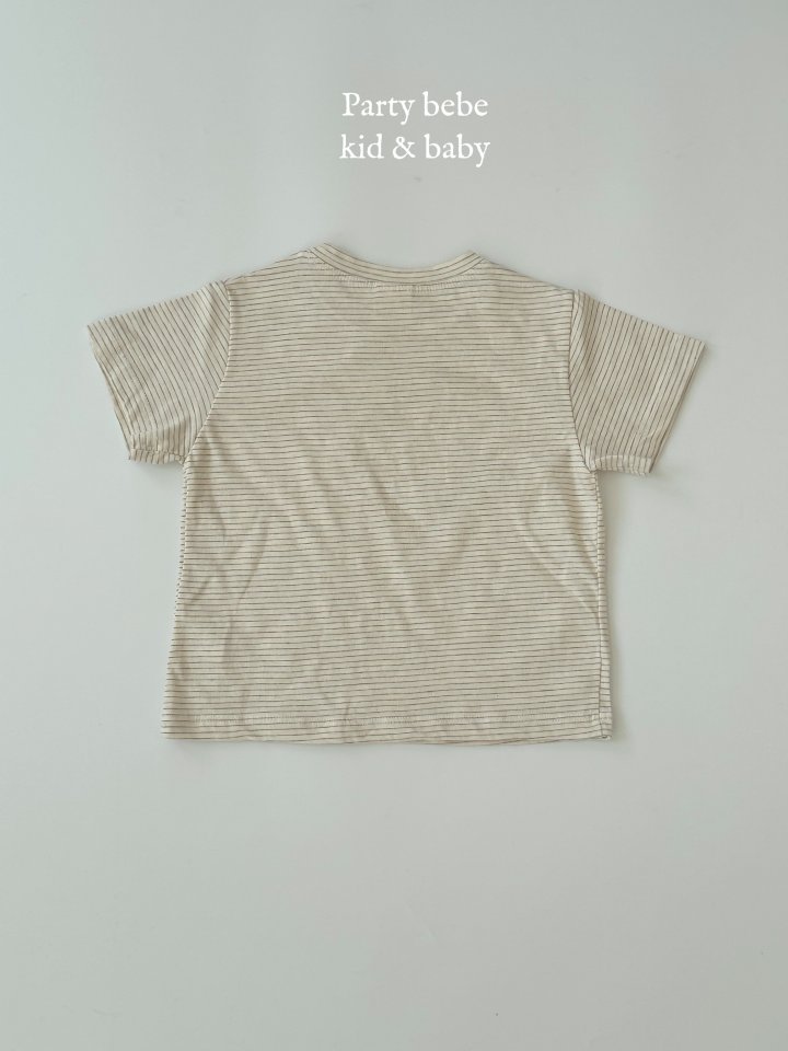Party Kids - Korean Baby Fashion - #babyfashion - Bebe Tee - 7