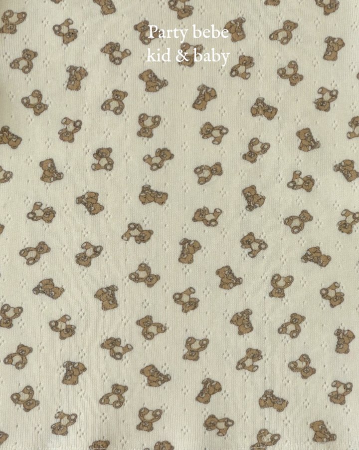 Party Kids - Korean Baby Fashion - #babyfever - Animal Tee - 3