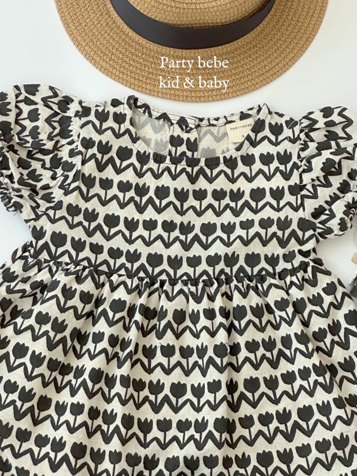 Party Kids - Korean Baby Fashion - #babyfever - Tulip One-piece - 11