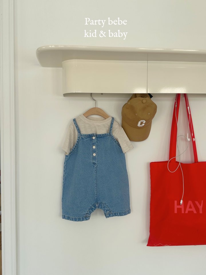 Party Kids - Korean Baby Fashion - #babygirlfashion - Forever Overalls - 10