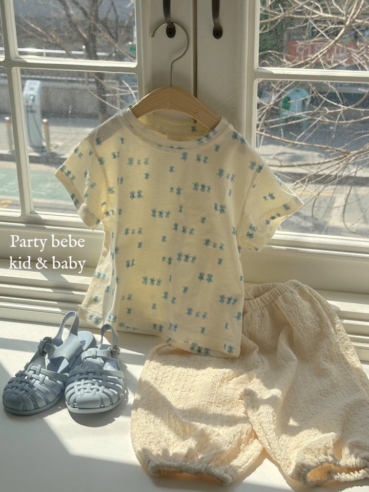 Party Kids - Korean Baby Fashion - #babygirlfashion - Chick Tee - 6