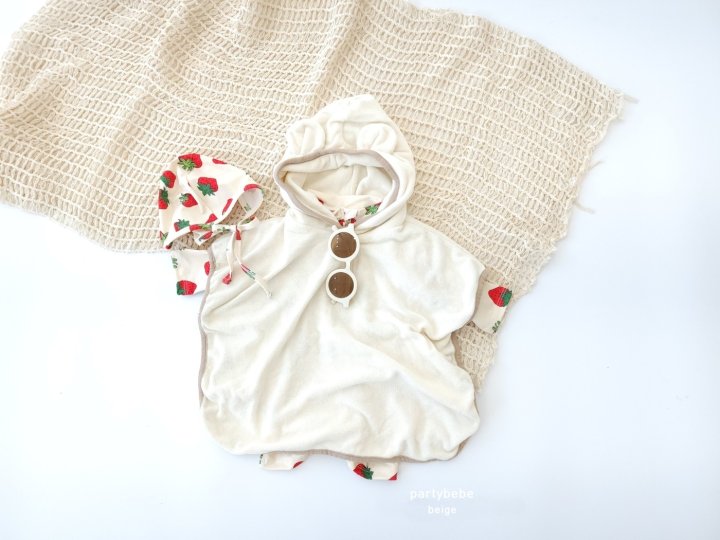 Party Kids - Korean Baby Fashion - #babyfever - Juju Beach Towel - 4