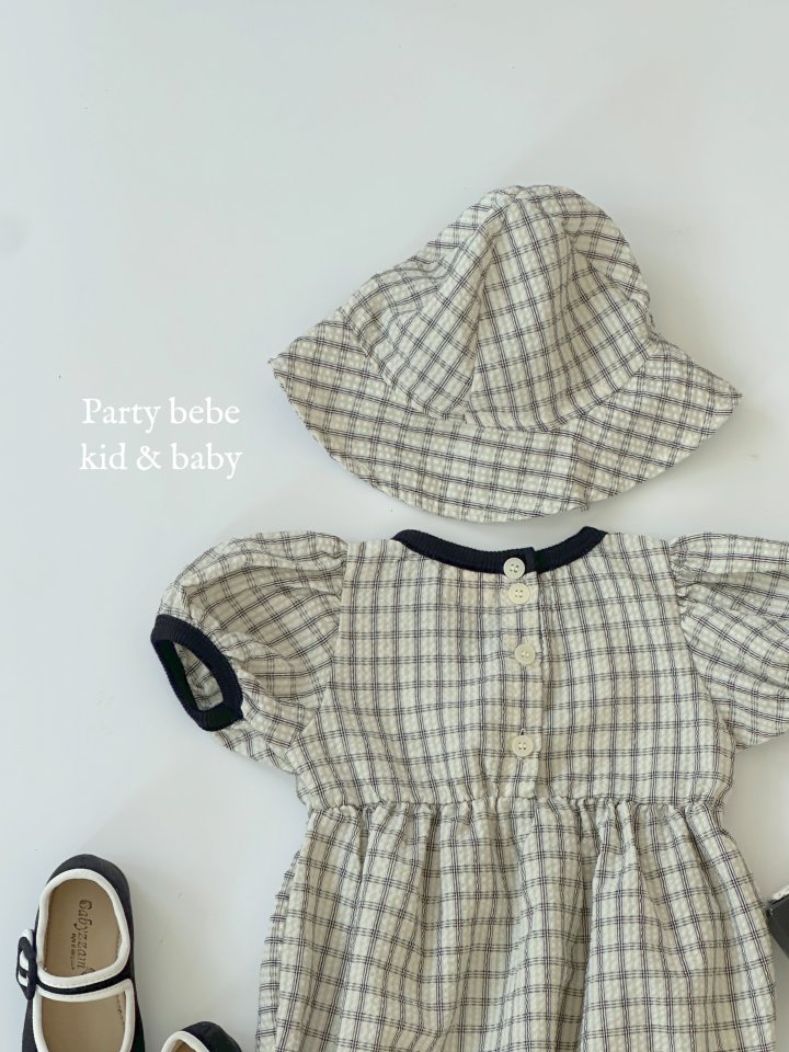 Party Kids - Korean Baby Fashion - #babylifestyle - Check Check Suit Set-up - 9