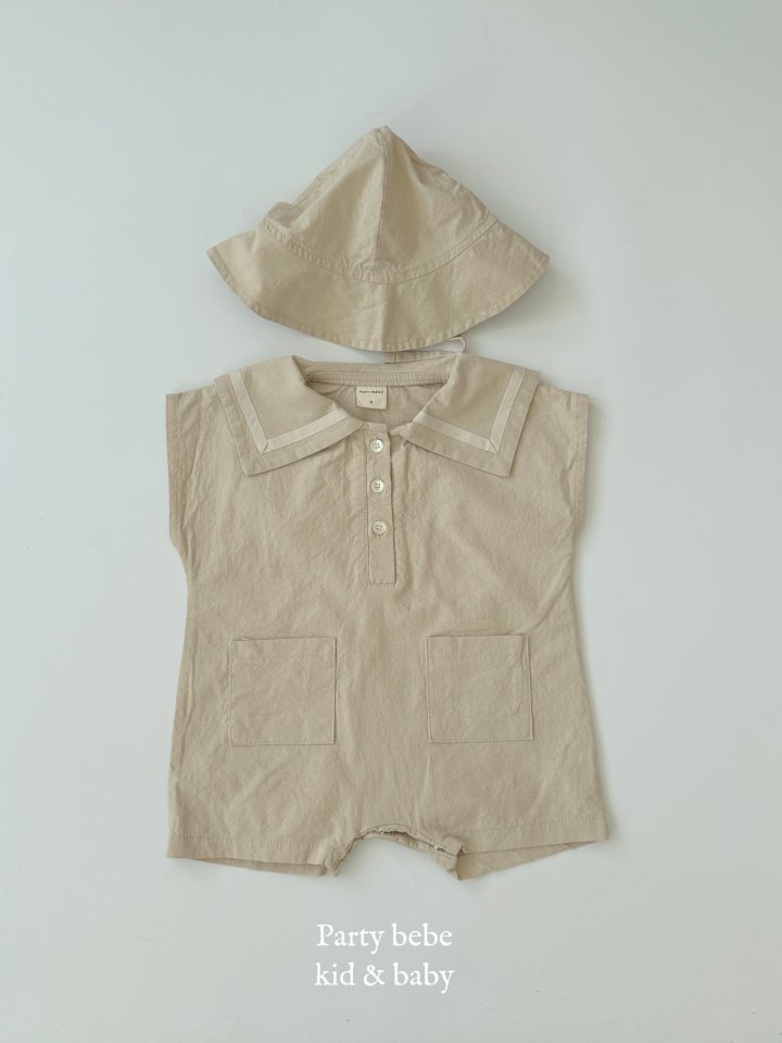 Party Kids - Korean Baby Fashion - #babyoninstagram - Sailor Suit Hat Set-up - 5