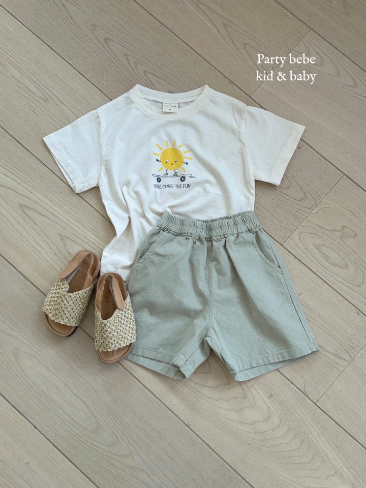 Party Kids - Korean Baby Fashion - #babylifestyle - Summer Pants - 4