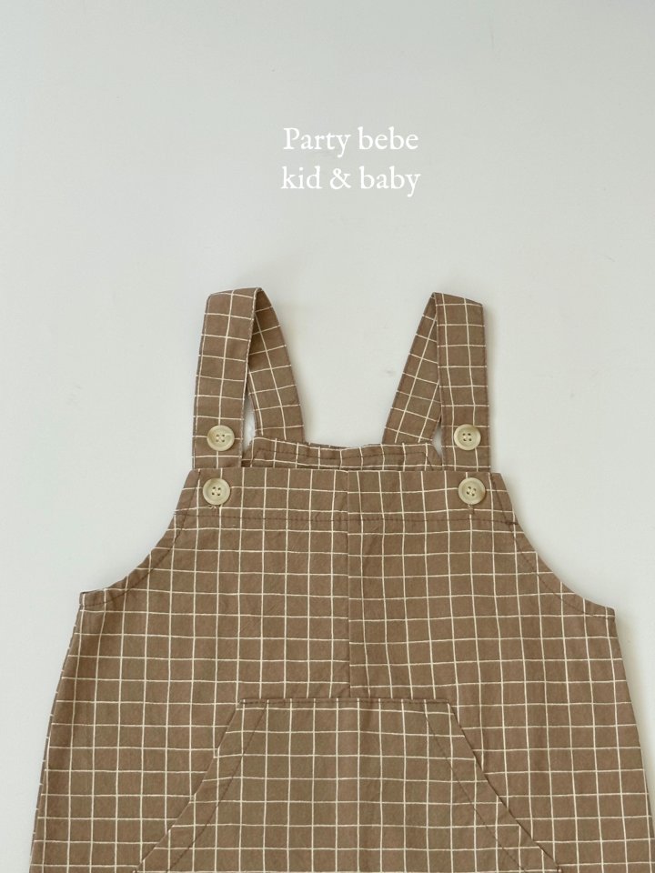 Party Kids - Korean Baby Fashion - #babyootd - Bono Overalls - 11