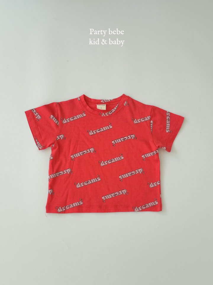 Party Kids - Korean Baby Fashion - #babyoutfit - Dream Tee - 2
