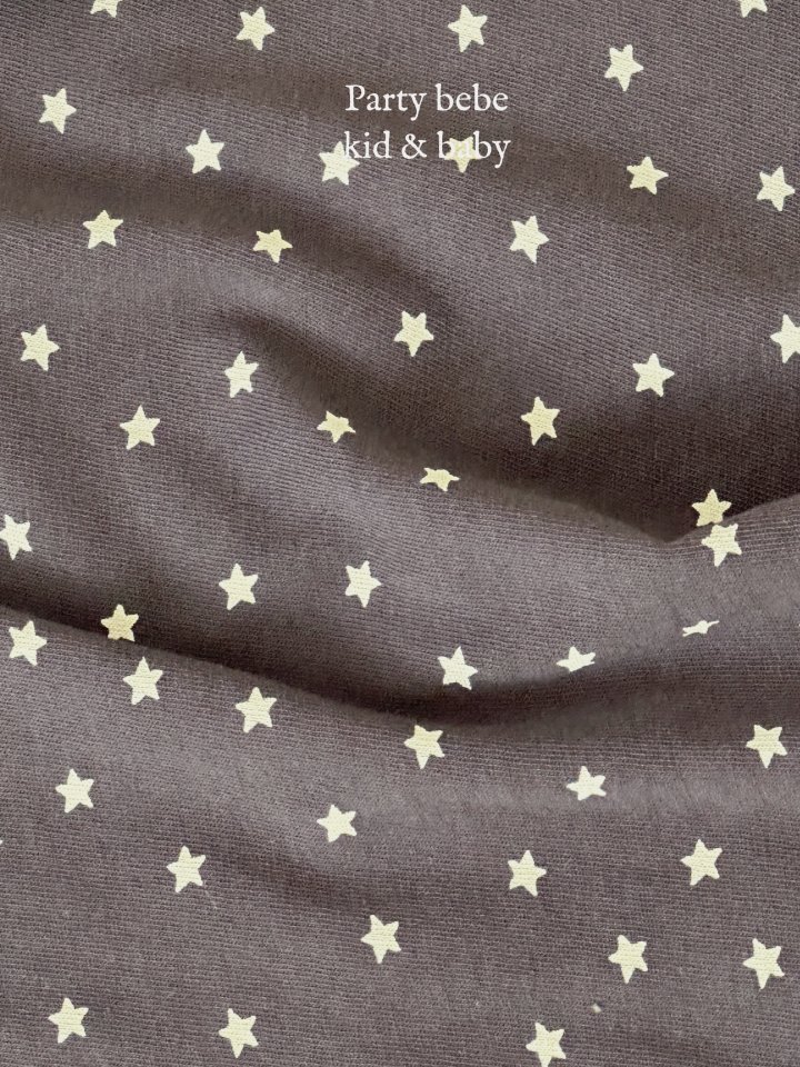 Party Kids - Korean Baby Fashion - #babyoutfit - Star Tee - 6