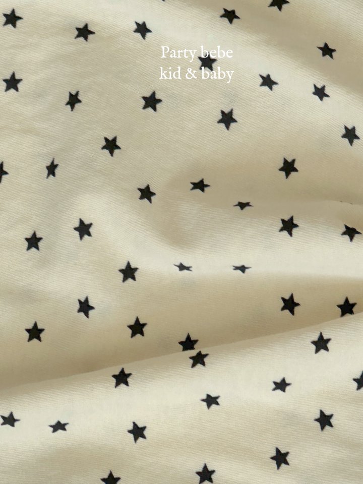 Party Kids - Korean Baby Fashion - #babyoutfit - Star Tee - 7