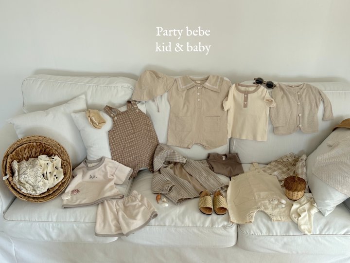Party Kids - Korean Baby Fashion - #babyoutfit - Els Tee - 10