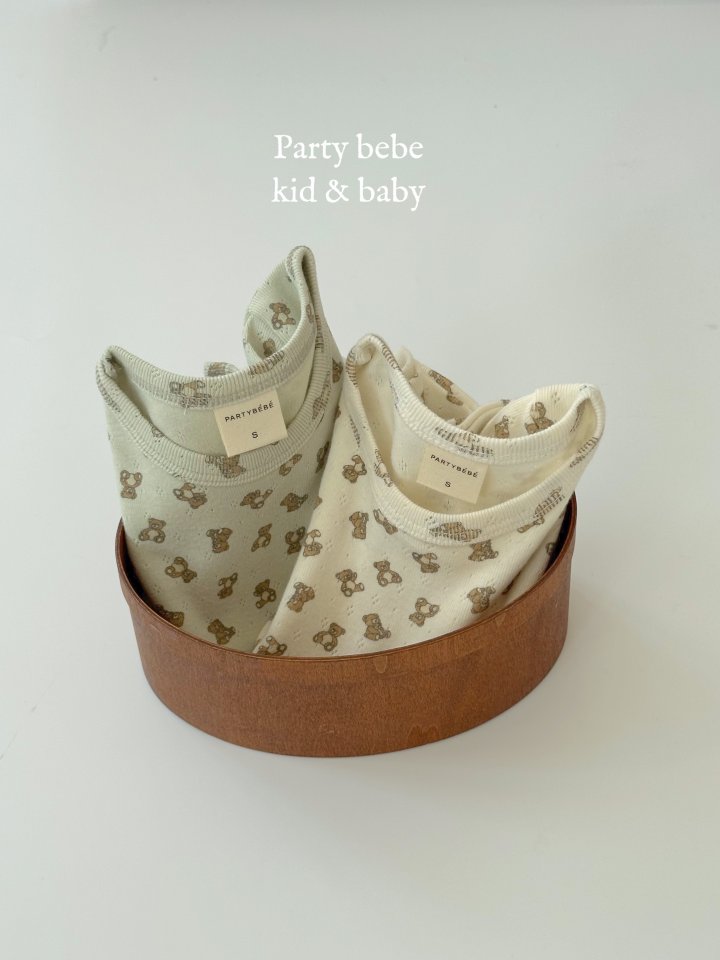 Party Kids - Korean Baby Fashion - #babyoutfit - Animal Tee - 8