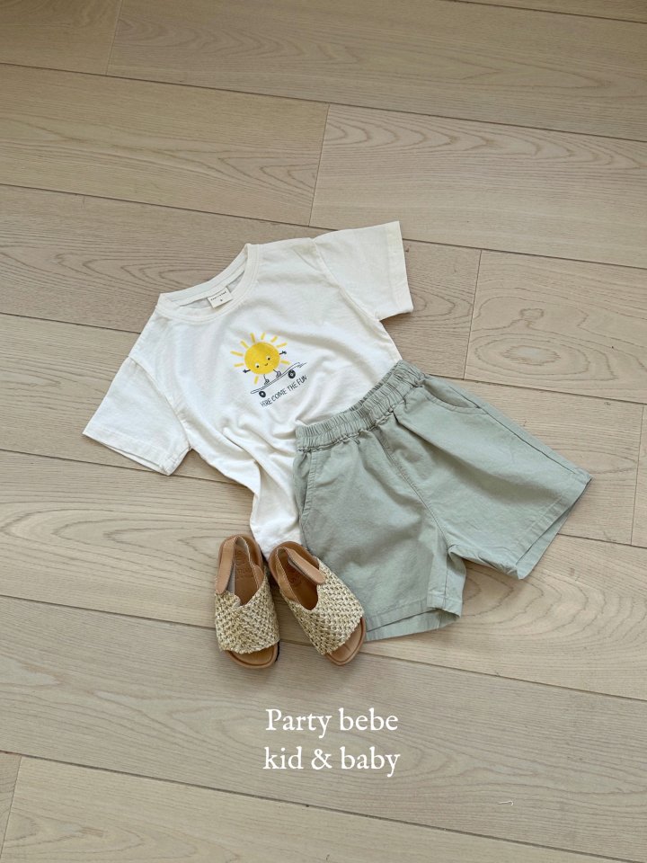 Party Kids - Korean Baby Fashion - #babywear - Sunshine Tee - 7