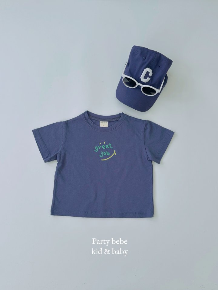 Party Kids - Korean Baby Fashion - #babywear - Smile Tee - 6
